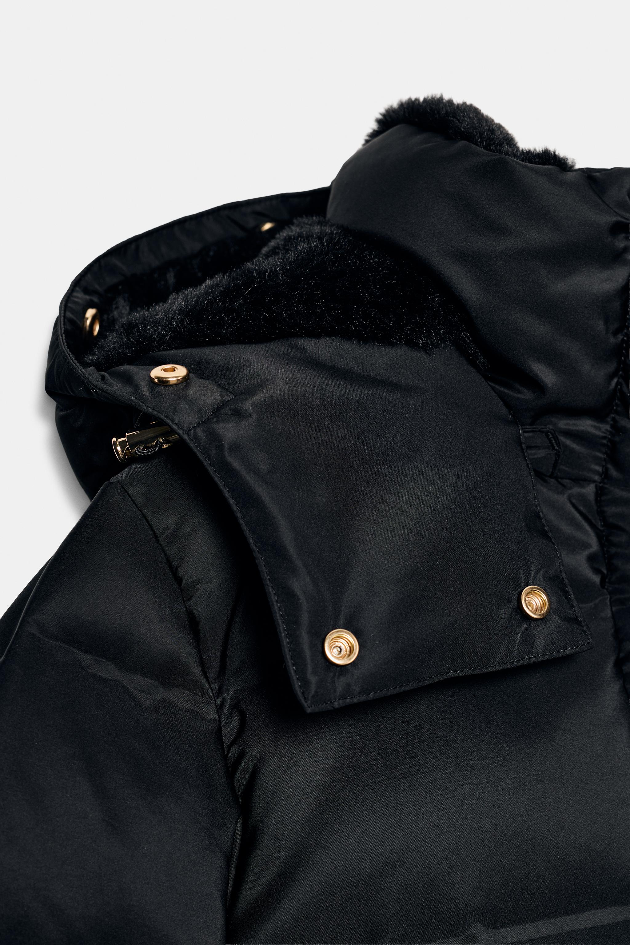 WATER REPELLENT WINDPROOF DOWN COAT WITH HOODIE